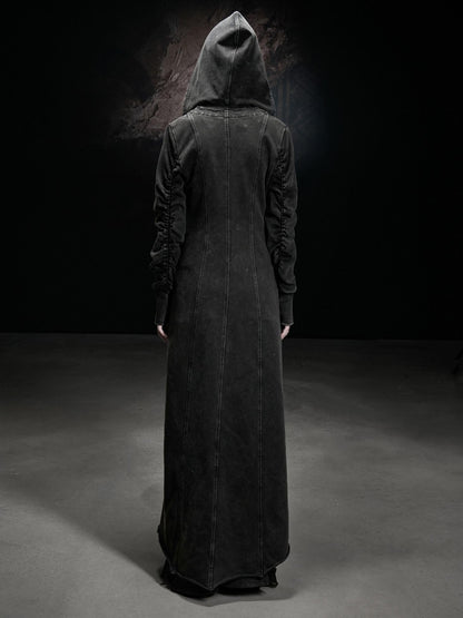 NORTH NODE Longline Washed Distressed Oversized Women&