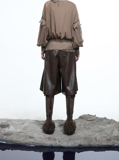 NORTH NODE Mesh Panel Cropped Women&