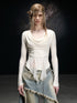 NORTH_NODE_Mesh_Spliced_Scoop_Neck_Slim_Fit_Women&