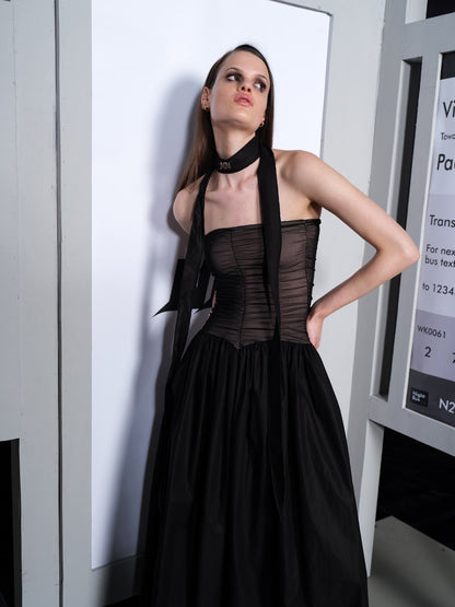 NORTH_NODE_Patchwork_High_Waist_A_Line_Women&