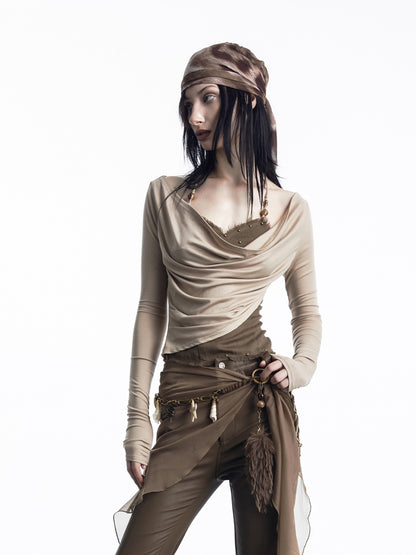 NORTH_NODE_Patchwork_Layered_Draped_Halter_Women&