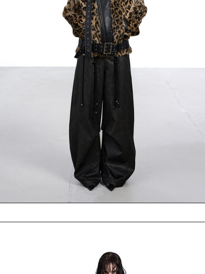 NORTH NODE Patchwork Leopard Print Women&