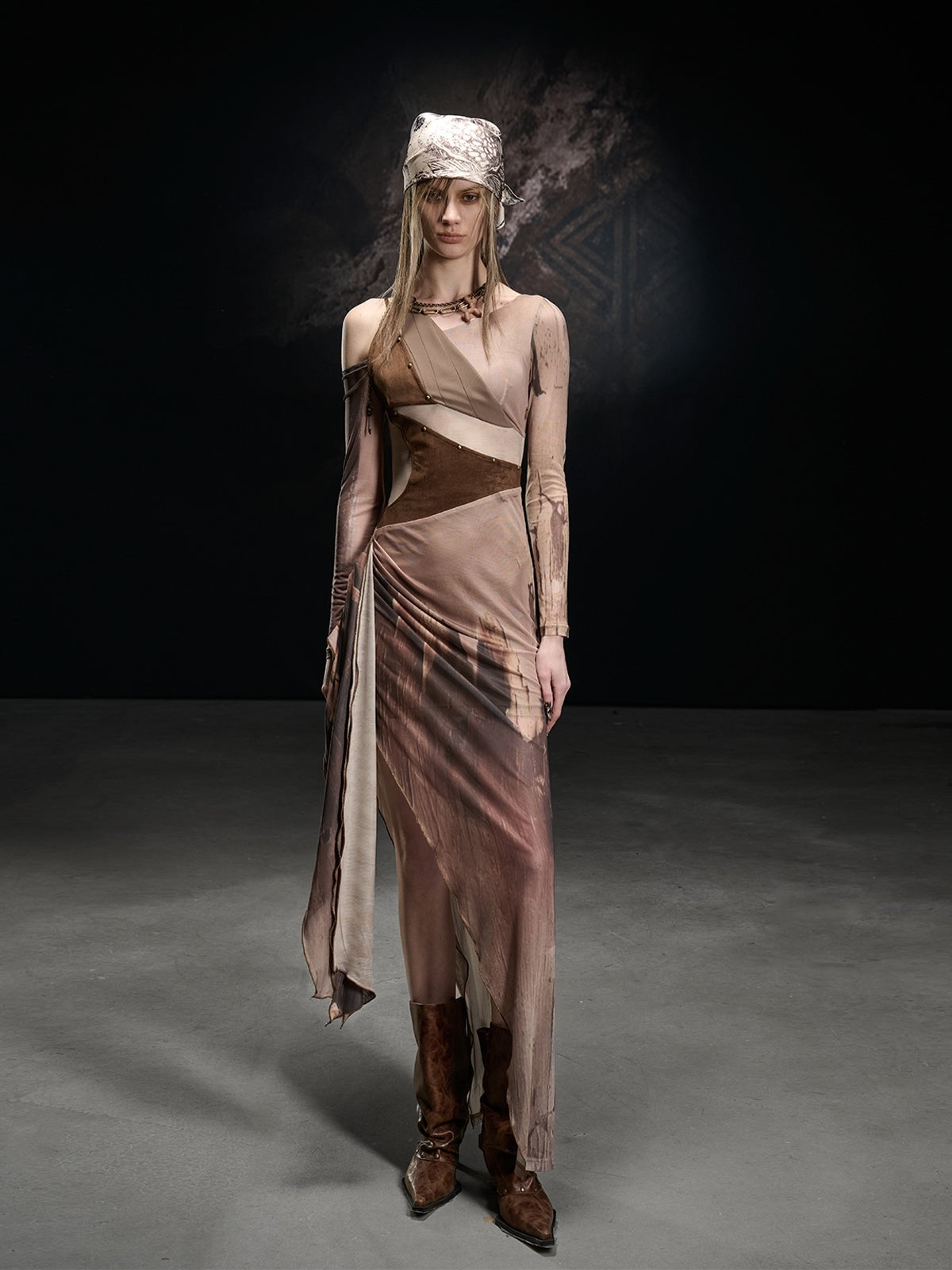NORTH_NODE_Patchwork_Printed_Tie_Dye_Asymmetrical_Women&