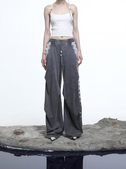 NORTH NODE Pearl Beaded Halter V-neck Women&