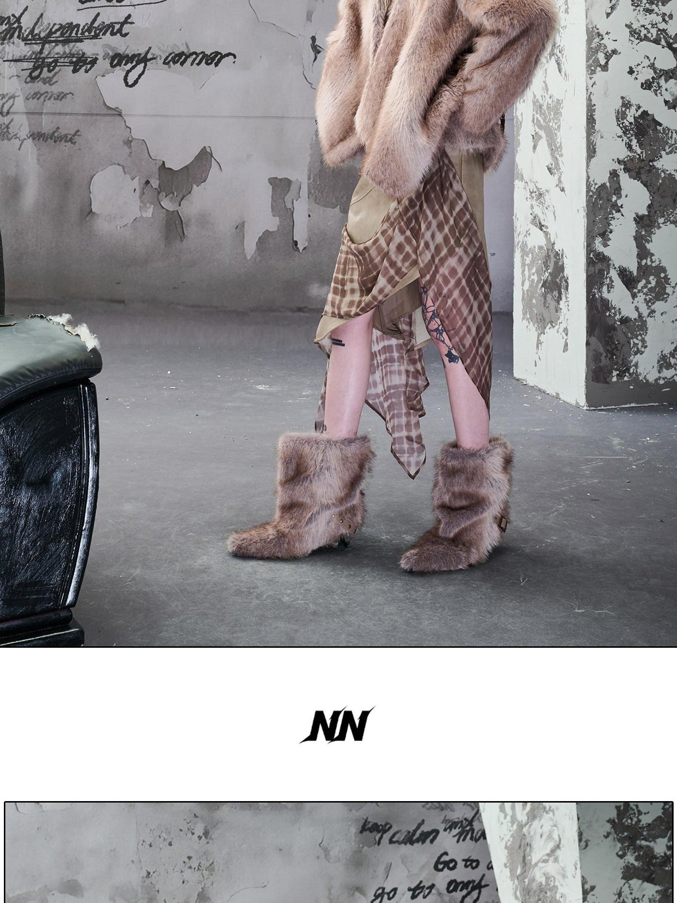 NORTH NODE Pointed Toe Belt Buckle Women&