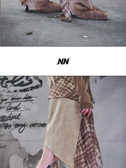 NORTH NODE Pointed Toe Belt Buckle Women&