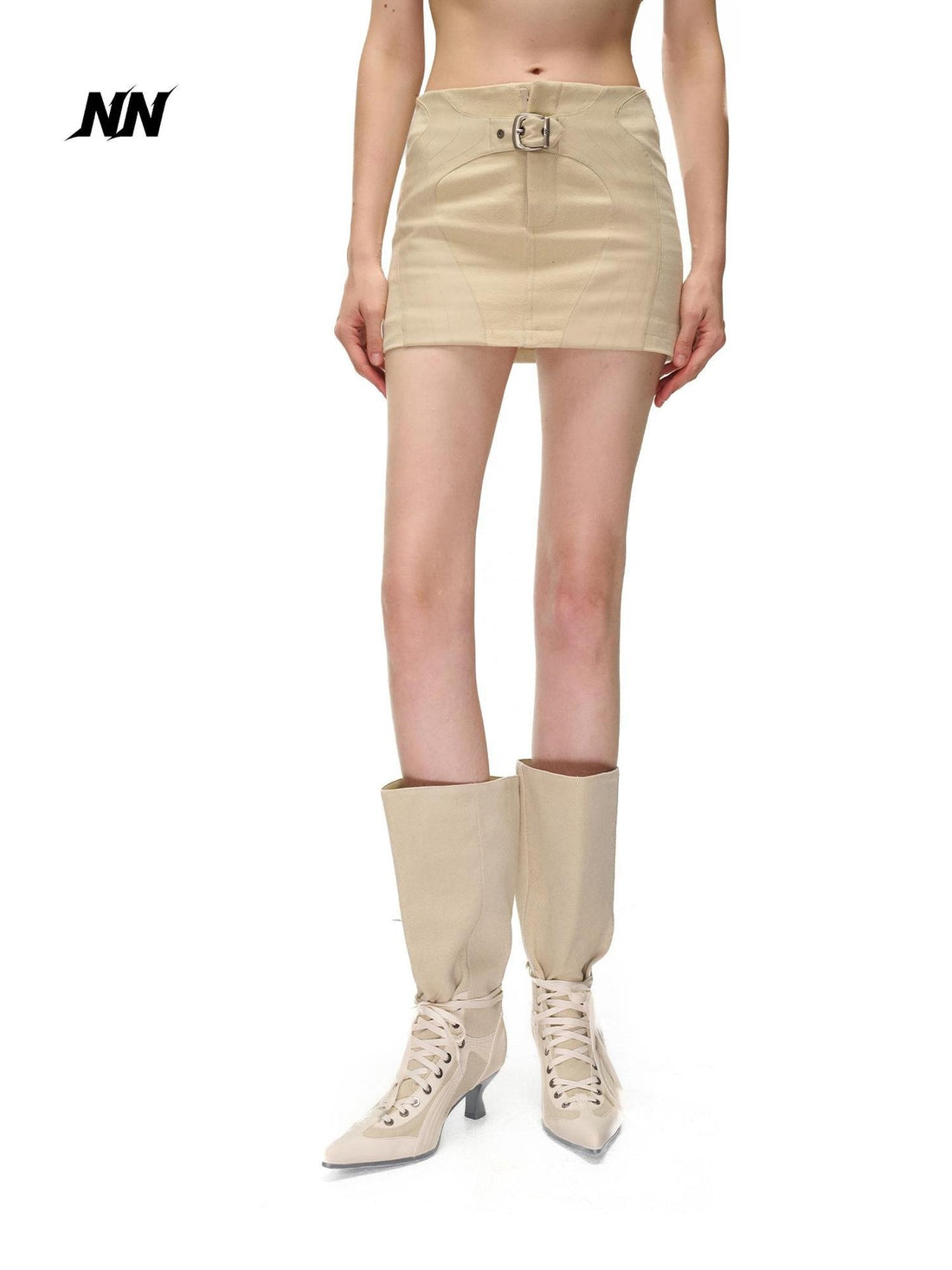 NORTH NODE Pu Paneled Washed Twill Women&