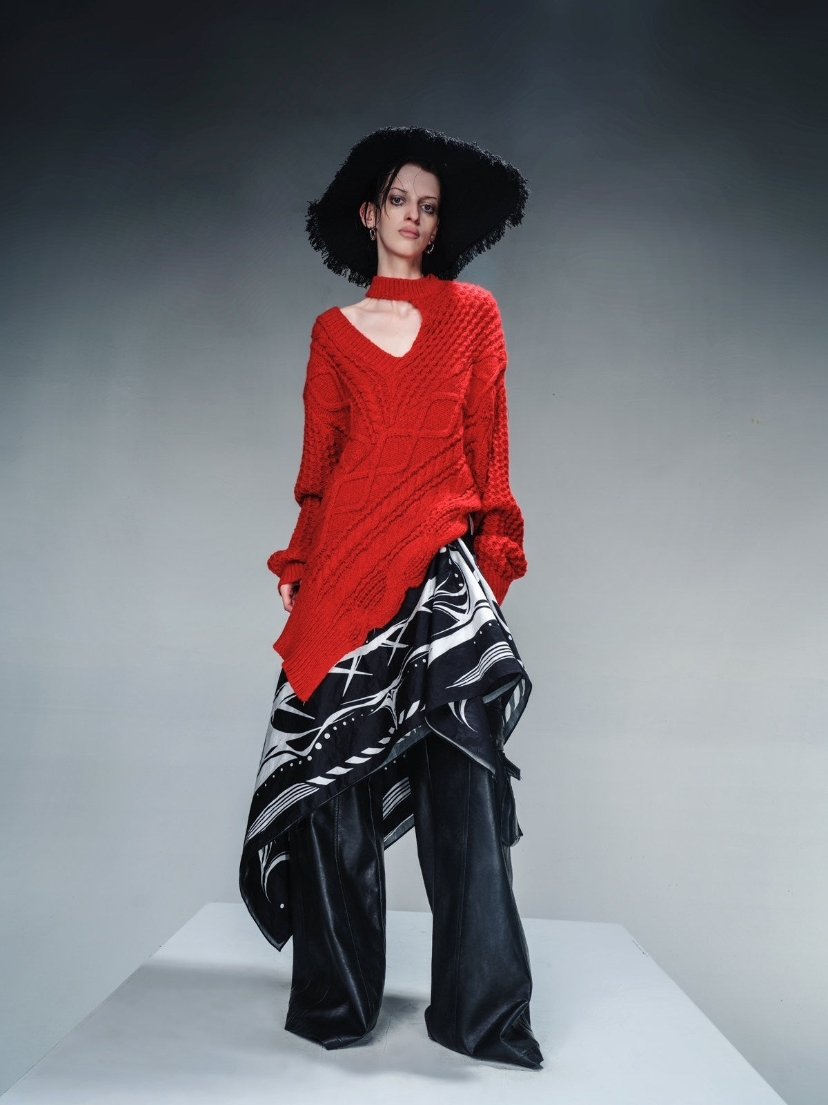 NORTH_NODE_Punk_Chunky_Asymmetric_Off_Shoulder_Women&