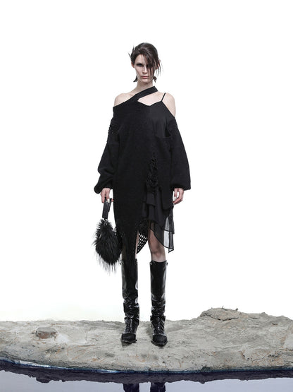 NORTH_NODE_Ring_Shoulder_Asymmetric_Distressed_Women&
