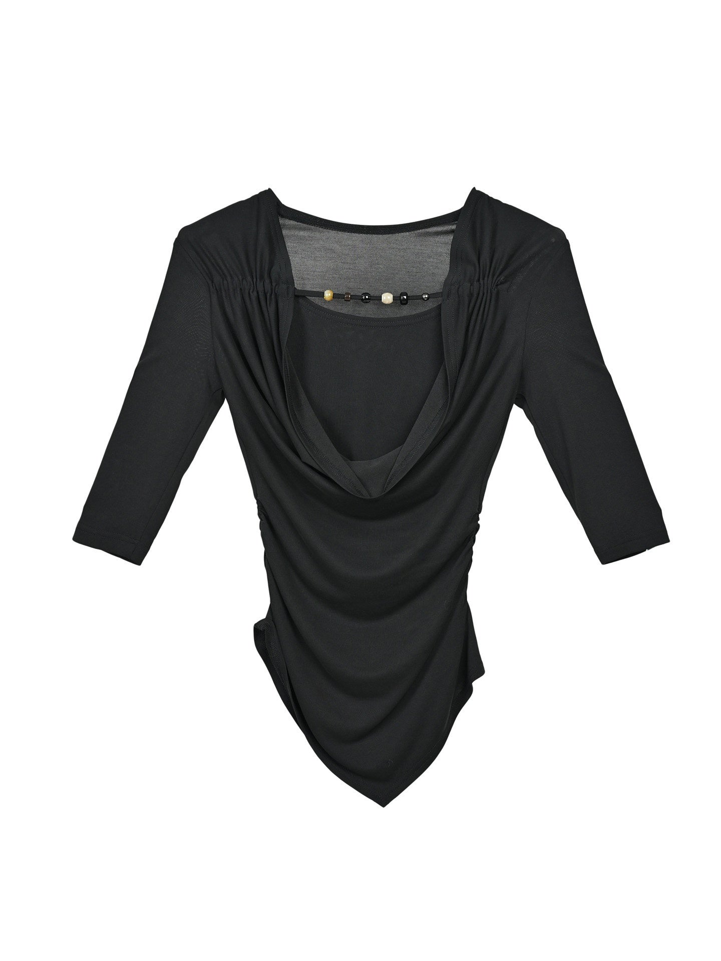 NORTH_NODE_Ripple_Beaded_U_Neck_Pleated_Women&