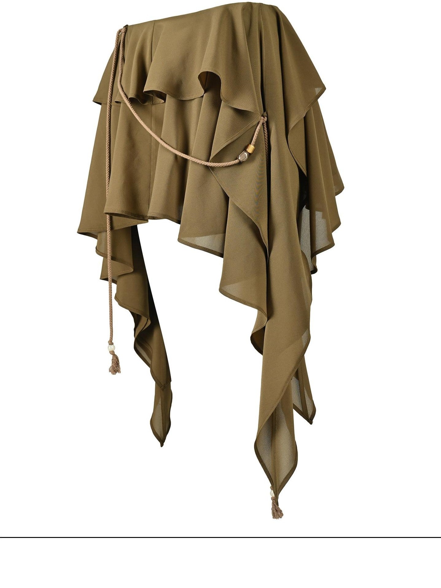 NORTH NODE Romantic Nomadic Asymmetrical Ruffle Women&