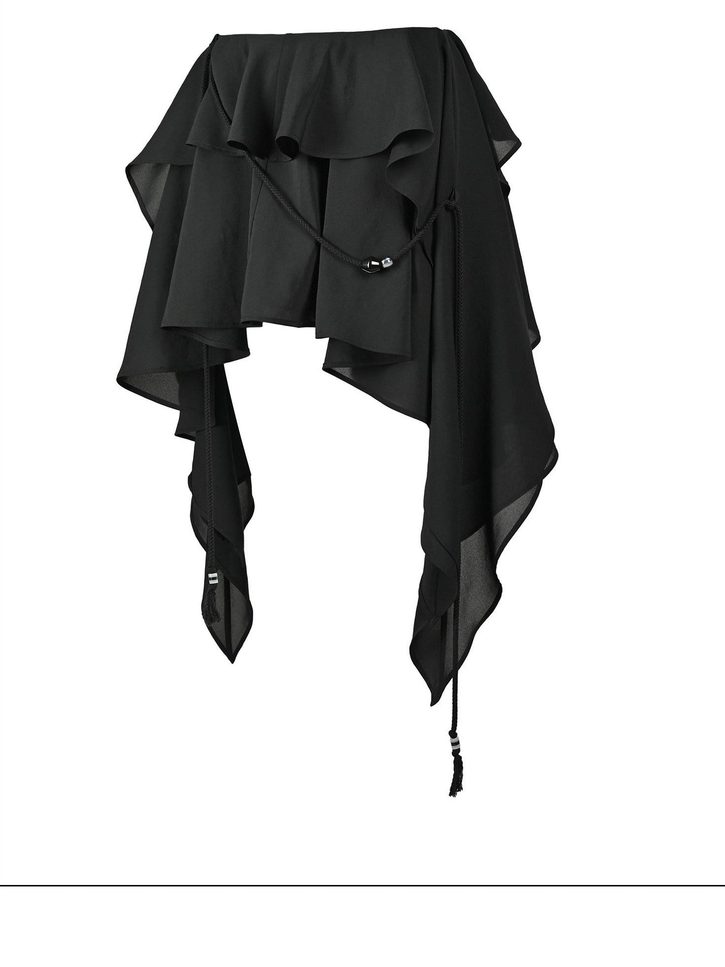 NORTH NODE Romantic Nomadic Asymmetrical Ruffle Women&