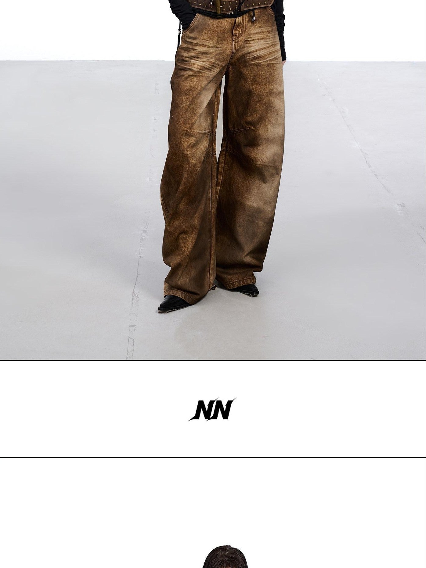 NORTH NODE Ruched Fur Collar Asymmetrical Shoulder Women&