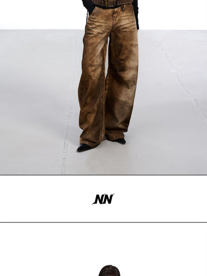 NORTH NODE Ruched Fur Collar Asymmetrical Shoulder Women&