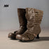 NORTH_NODE_Ruched_Horsebit_Round_Toe_High_Heel_Women&