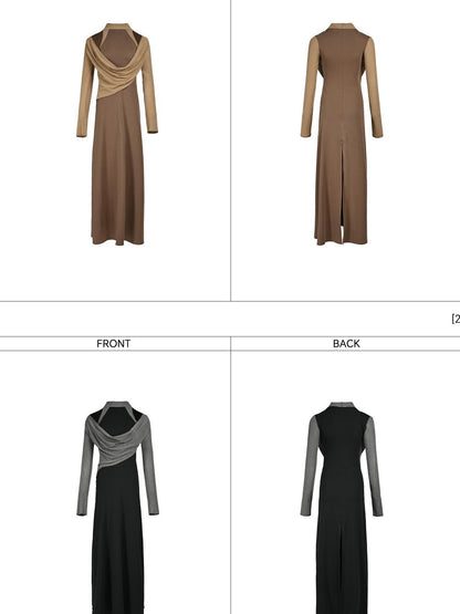 NORTH NODE Ruched Spliced High Stretch Slim Fit Women&
