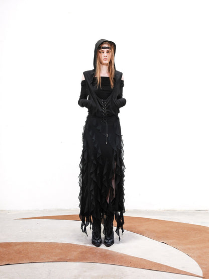 NORTH_NODE_Ruffled_Hem_Detachable_Vest_Two_Piece_Women&