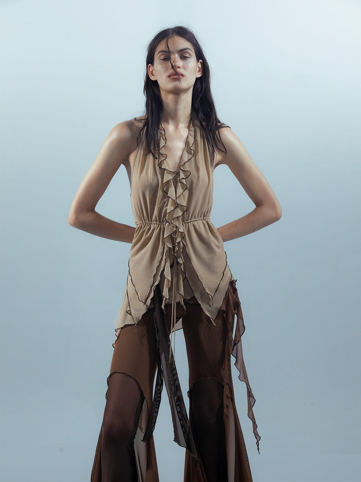 NORTH_NODE_Ruffled_Leaf_Edge_Drawstring_Women&