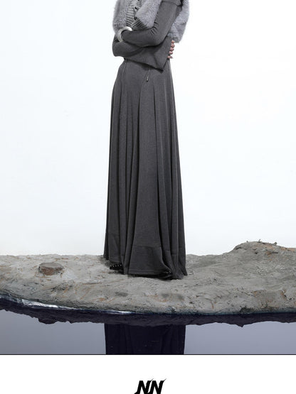 NORTH NODE Shaggy Knitted Patchwork Layered Women&