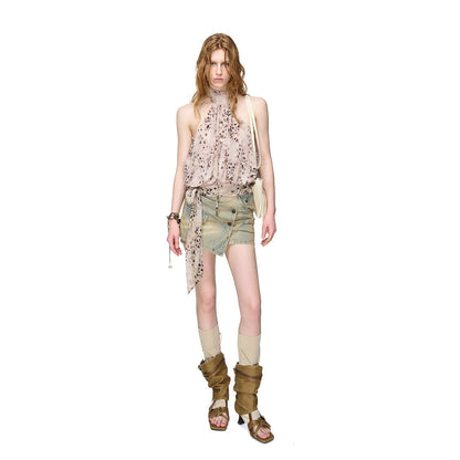 NORTH_NODE_Sheer_Polka_Dot_Beaded_Ruched_Pleated_Women&