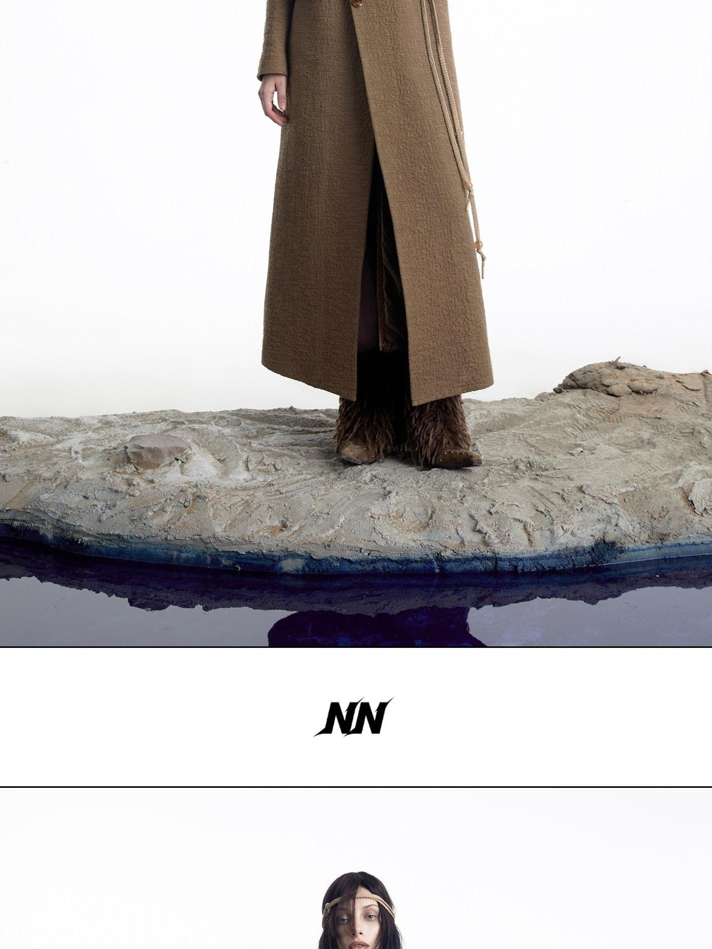 NORTH NODE Single Breasted Suit Collar Straight Cut Women&