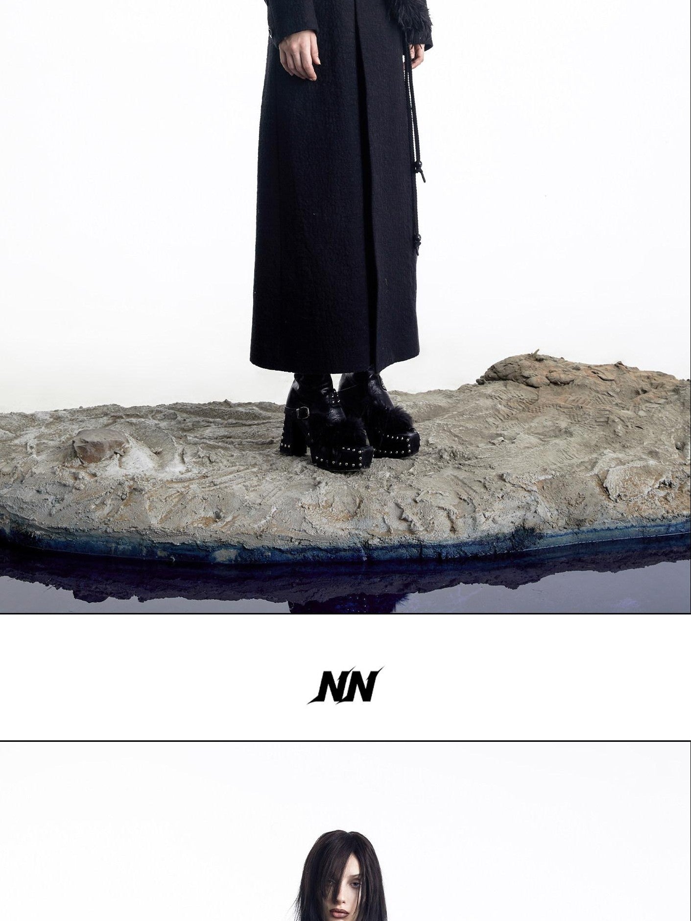 NORTH NODE Single Breasted Suit Collar Straight Cut Women&