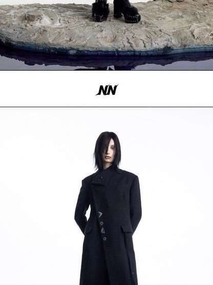 NORTH NODE Single Breasted Suit Collar Straight Cut Women&