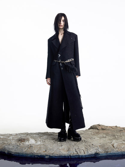 NORTH NODE Single Breasted Suit Collar Straight Cut Women&