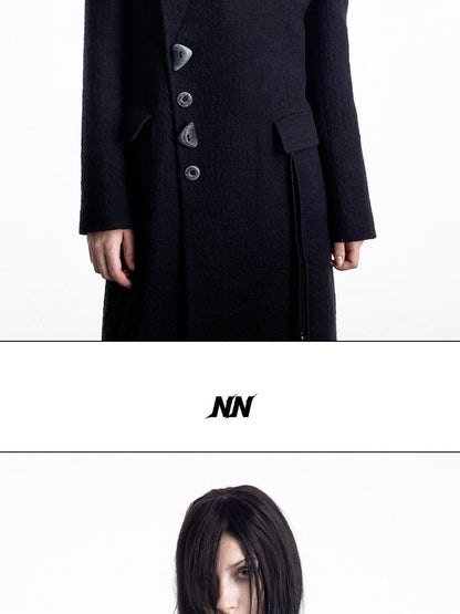 NORTH NODE Single Breasted Suit Collar Straight Cut Women&