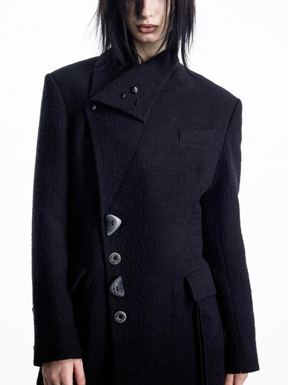 NORTH NODE Single Breasted Suit Collar Straight Cut Women&