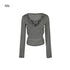 NORTH_NODE_Siren_Print_Fake_Layer_Draped_Neck_Women&