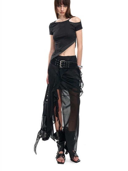 NORTH NODE Slanted Neck Off Shoulder Women&