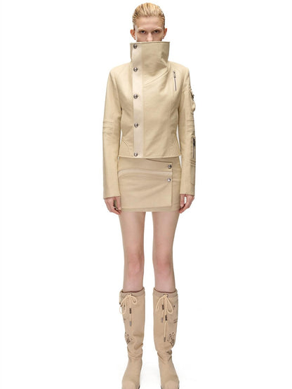 NORTH NODE Slim Fit Spliced Utility Cropped Women&