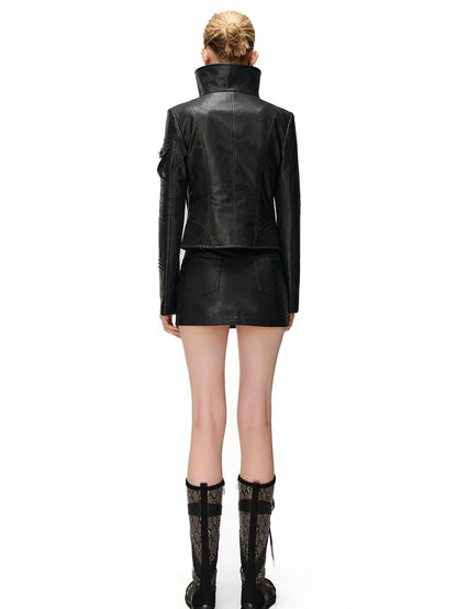 NORTH NODE Slim Fit Spliced Utility Cropped Women&
