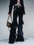 NORTH_NODE_Slimming_Ruffled_Hem_Distressed_Brushed_Women&