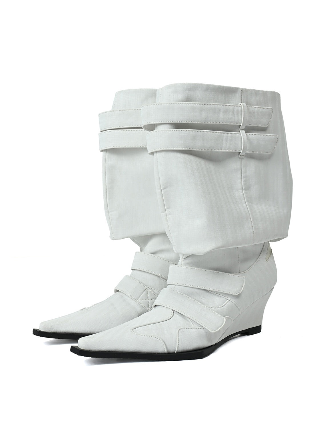 NORTH_NODE_Slouchy_Pointed_Toe_Wedge_Heel_Belt_Buckle_Women&