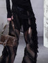 NORTH_NODE_Snake_Print_Panel_Asymmetrical_Ruffle_Waistband_Women&