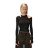 NORTH_NODE_Solid_Color_Asymmetric_One_Shoulder_Slim_Fit_Cotton_Women&