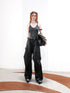 NORTH_NODE_Solid_Spliced_Leather_Panel_Slim_Wrapped_Fit_Women&