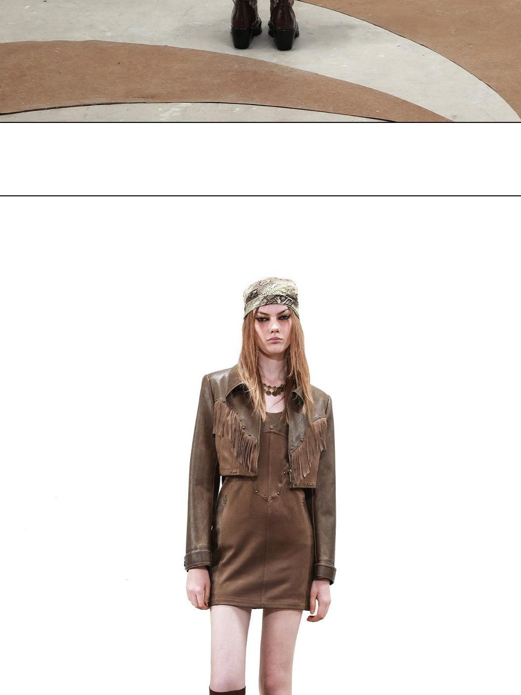 NORTH NODE Spaghetti Strap Patchwork Women&