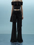NORTH_NODE_Spliced_Chiffon_Hip_Covering_Slimming_Pocket_Micro_Flare_Women&