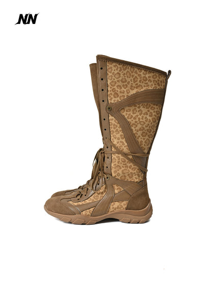NORTH_NODE_Spliced_Print_Patchwork_Pointed_Toe_Women&
