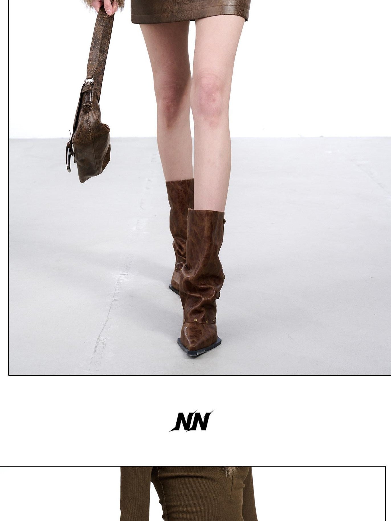 NORTH NODE Textured Layered Handcrafted Button Women&