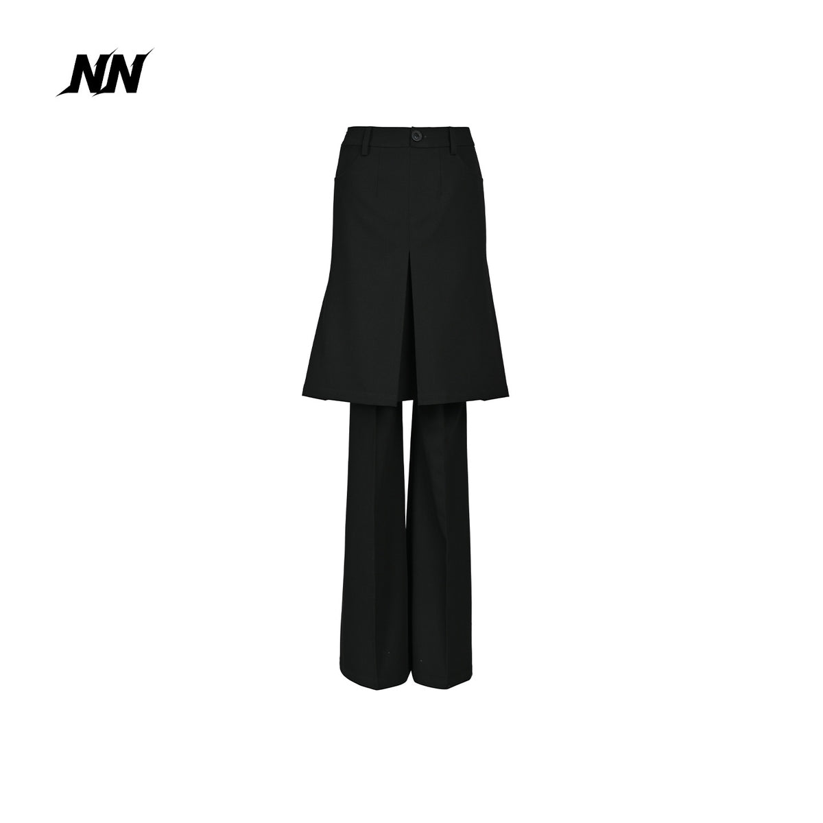 NORTH_NODE_Textured_Wide_Leg_Slit_Suit_Women&
