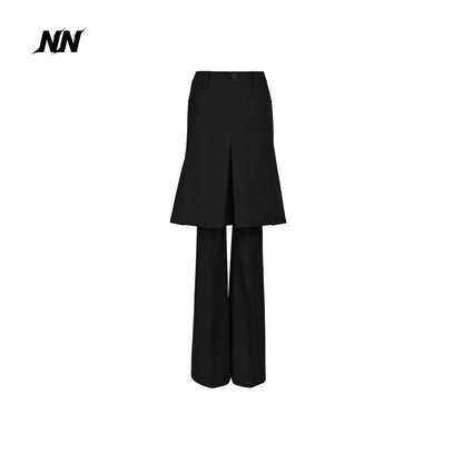 NORTH_NODE_Textured_Wide_Leg_Slit_Suit_Women&