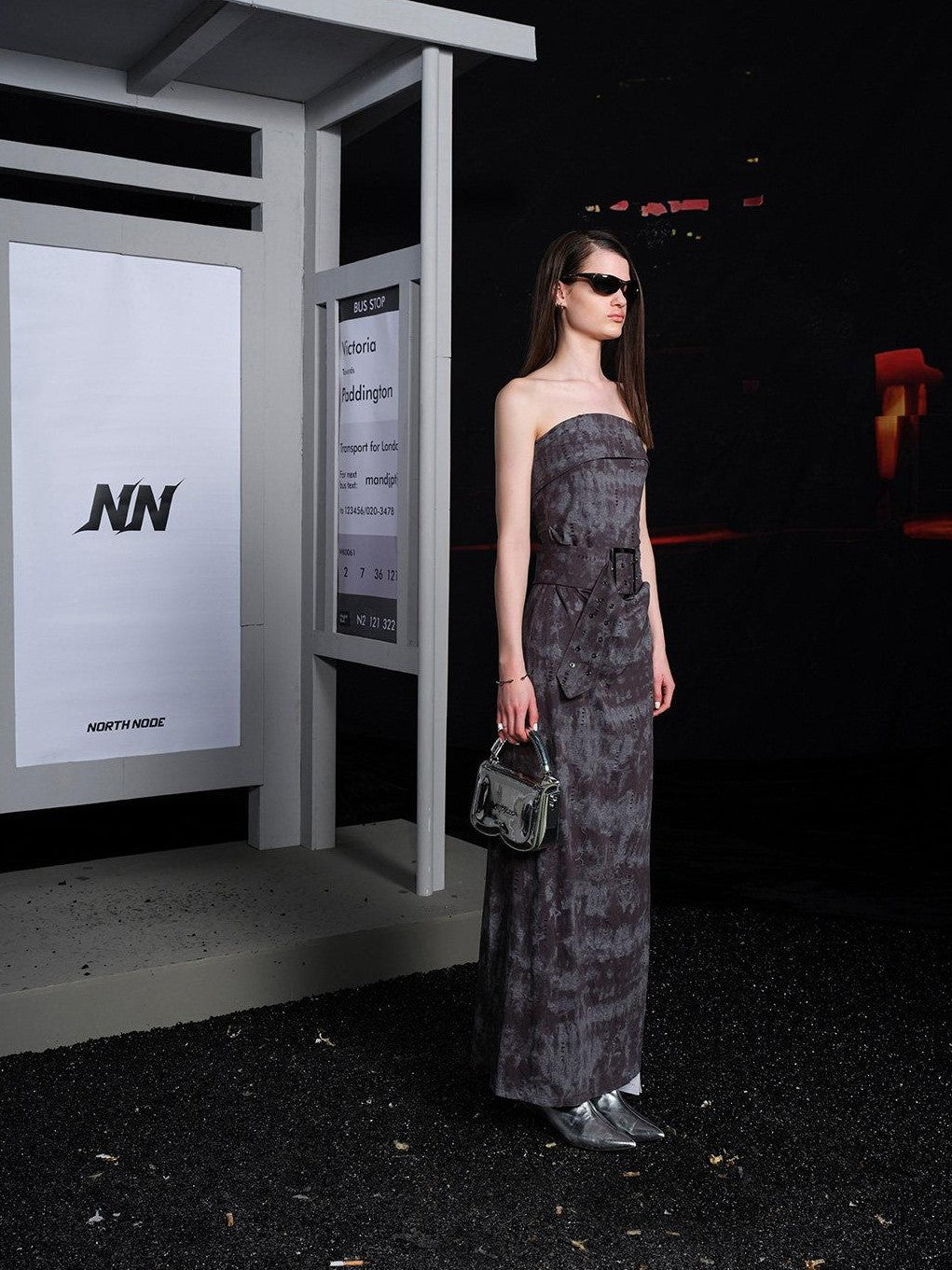 NORTH NODE Tie Dye Ripped Drawstring Women&