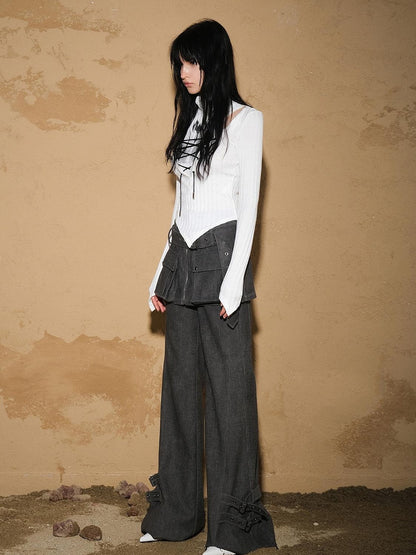 NORTH NODE Two Piece Detachable Convertible Women&