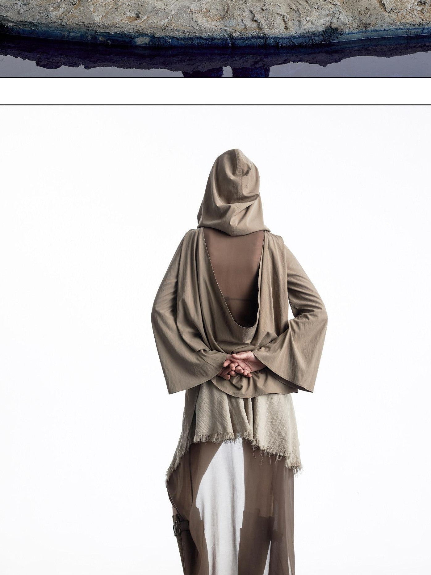 NORTH NODE Urban Nomad Patchwork Hooded Women&