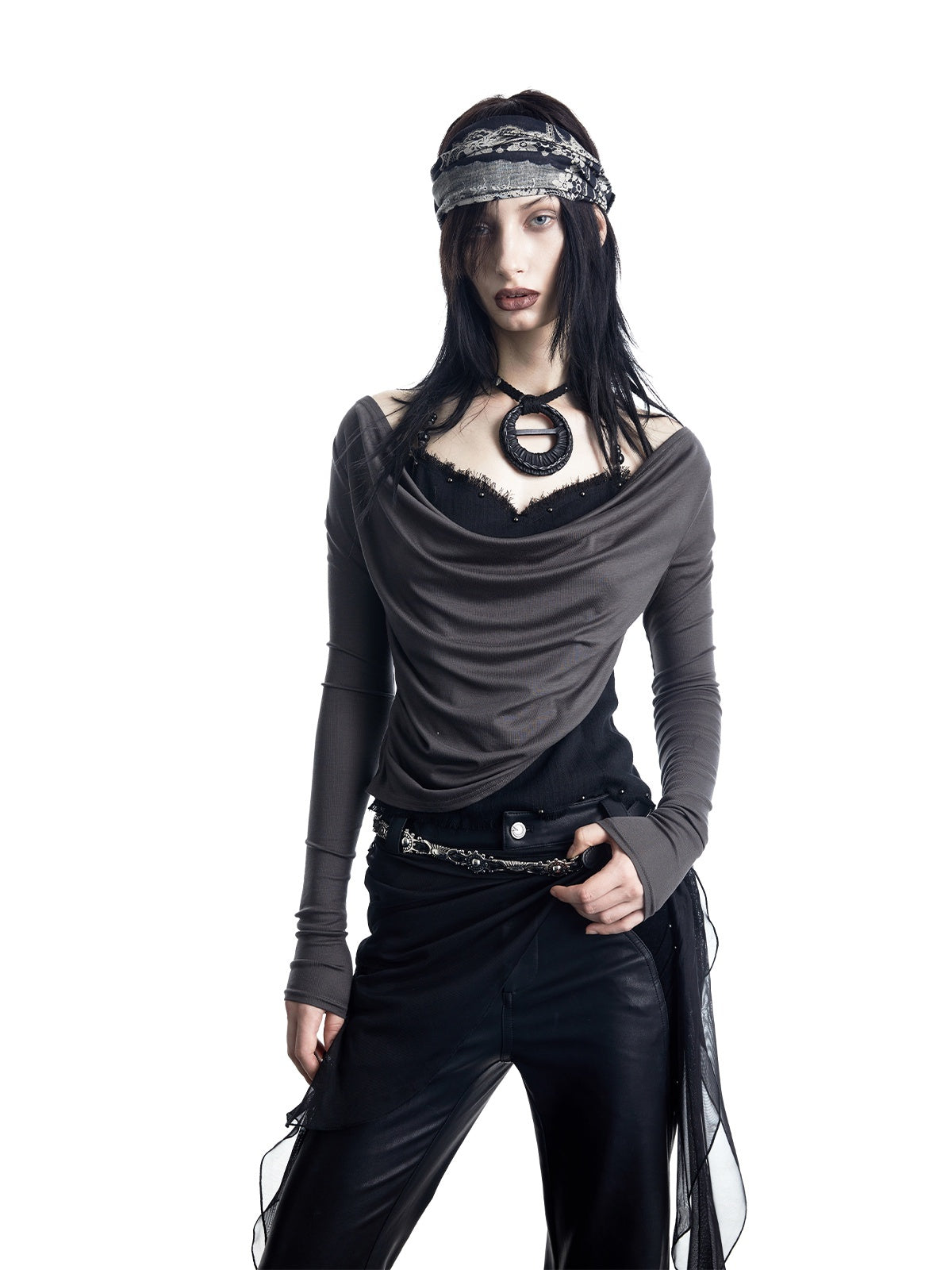 NORTH_NODE_Urban_Nomad_Spliced_Faux_Two_Piece_Halter_Women&