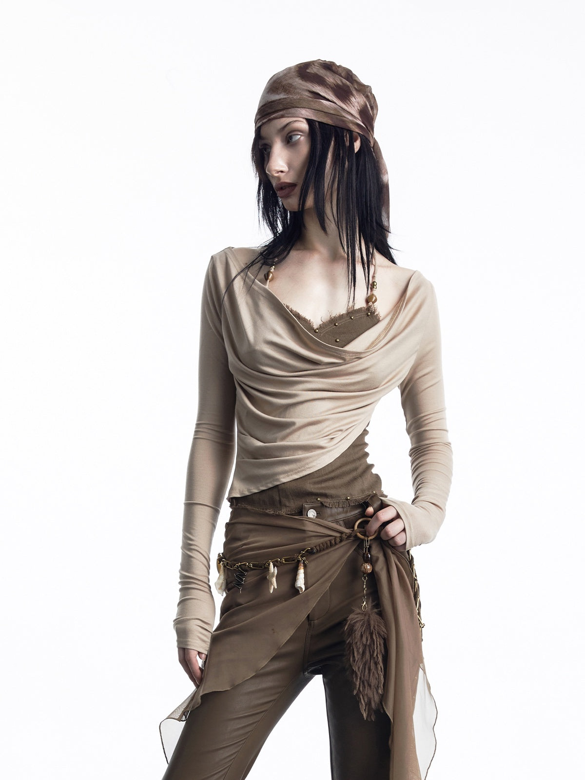 NORTH_NODE_Urban_Nomad_Spliced_Faux_Two_Piece_Halter_Women&